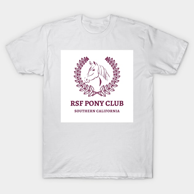 Rancho Santa Fe Pony Club T-Shirt by S0CalStudios